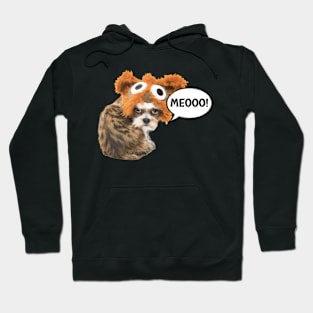 Funny Dog as a Cat Hoodie